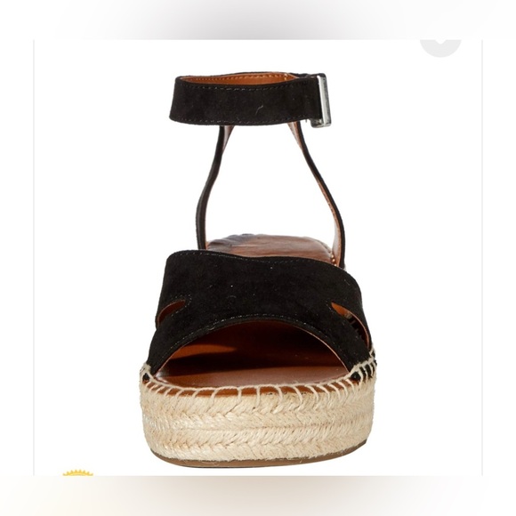 FRANCI SARTO PENNE ESPADRILLE WEDEGE SUEDE SANDAL 9.5 MEDIUM - Picture 4 of 9